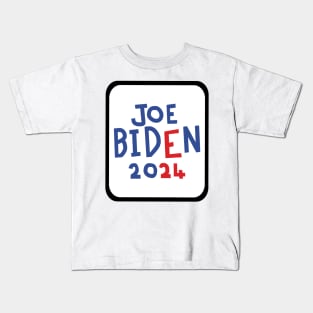 Joe Biden 2024 for President Kids T-Shirt
